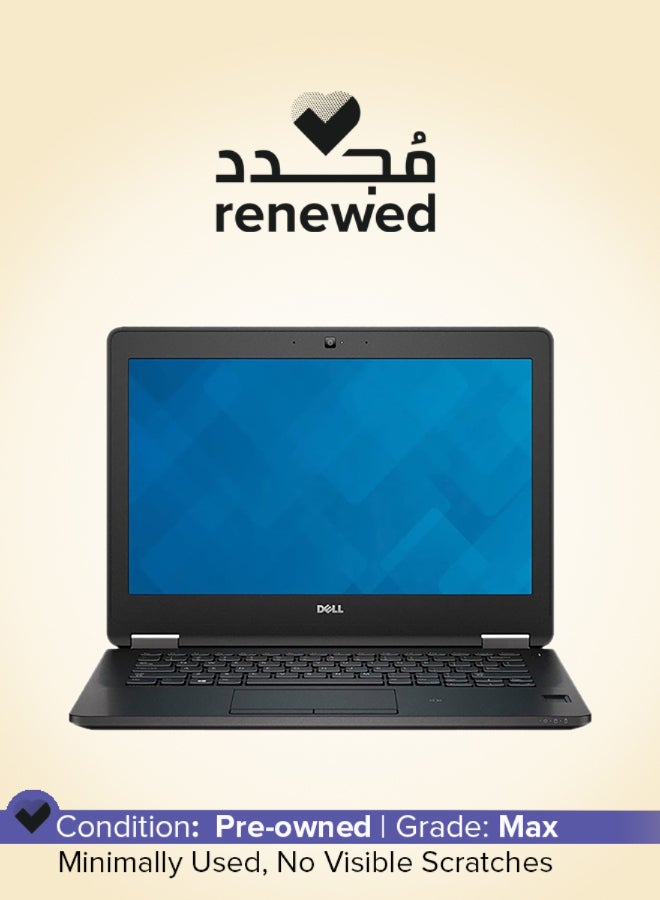 DELL Renewed - Latitude E7270 (2016) Laptop With 12.5-Inch Display,Intel Core i5 Processor/6th Gen/8GB RAM/256GB SSD/Intel HD Graphics 520 Black English Black English Black - Image 1