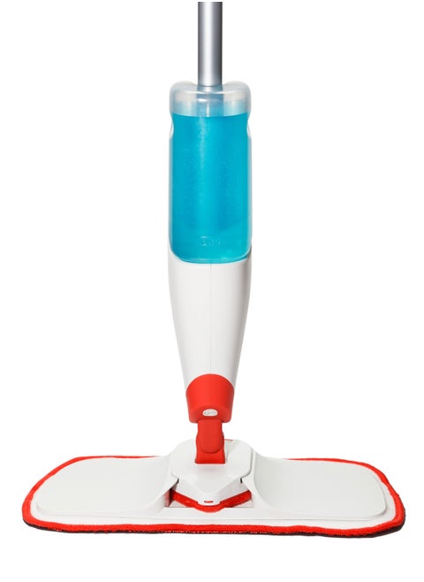 OXO GG Microfiber Spray Mop with Slide-Out Scrubber