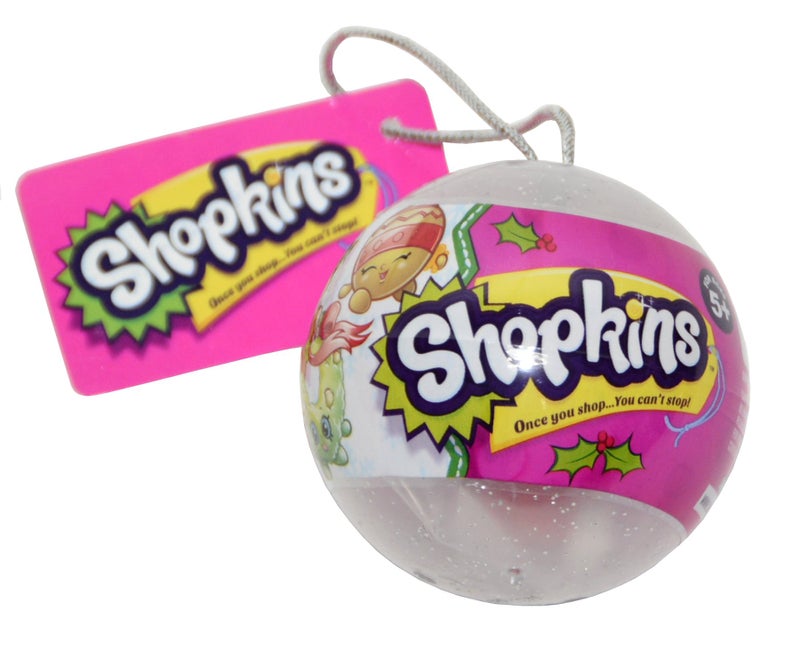 Shopkins Bundle Set of 2 Shopkins Ornaments with 4 Shopkins Inside - Image 3