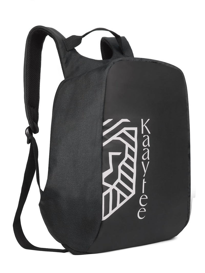 Kaaytee Voyager Plus Anti Theft Number Lock Backpack Bag with 15.6 Inch Laptop Compartment, USB Charging Port & Organizer Pocket for Men Women Boys Girls- (Black) - Image 1