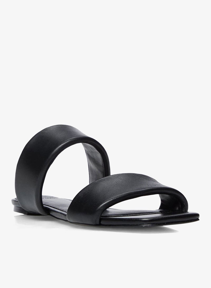 ديون لندن صنادل ليرلاك واسعة بمقدمة مربعة - Image 3