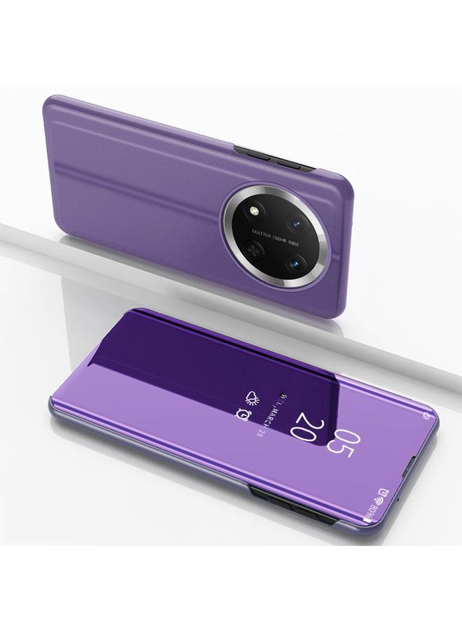 S-TOP Case For Honor X9c Plated Mirror Horizontal Flip Leather Phone Case with Holder - Image 1