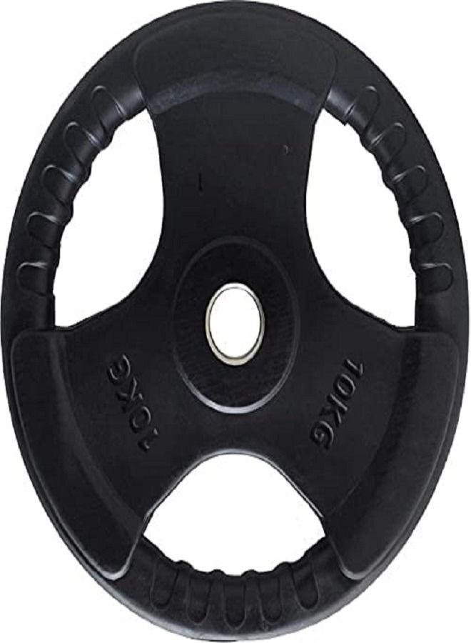 ULTIMAX Olympic Bumper Weight Plate Rubber Barbell Weight to Protect Floor Smooth Strength Training Plates for Weightlifting two Pcs-2×10kg - Image 1