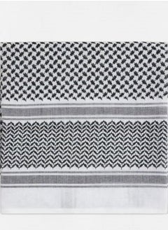 Men Arab Shemagh Headscarf Muslim Dubai Casual Headwear Scarf SHEMAGH, ABOOFAN Mens Cover Shawls Scarf Arabia Headscarf Red and White Arab Shemagh Head Scarf Saudi Headwear black color