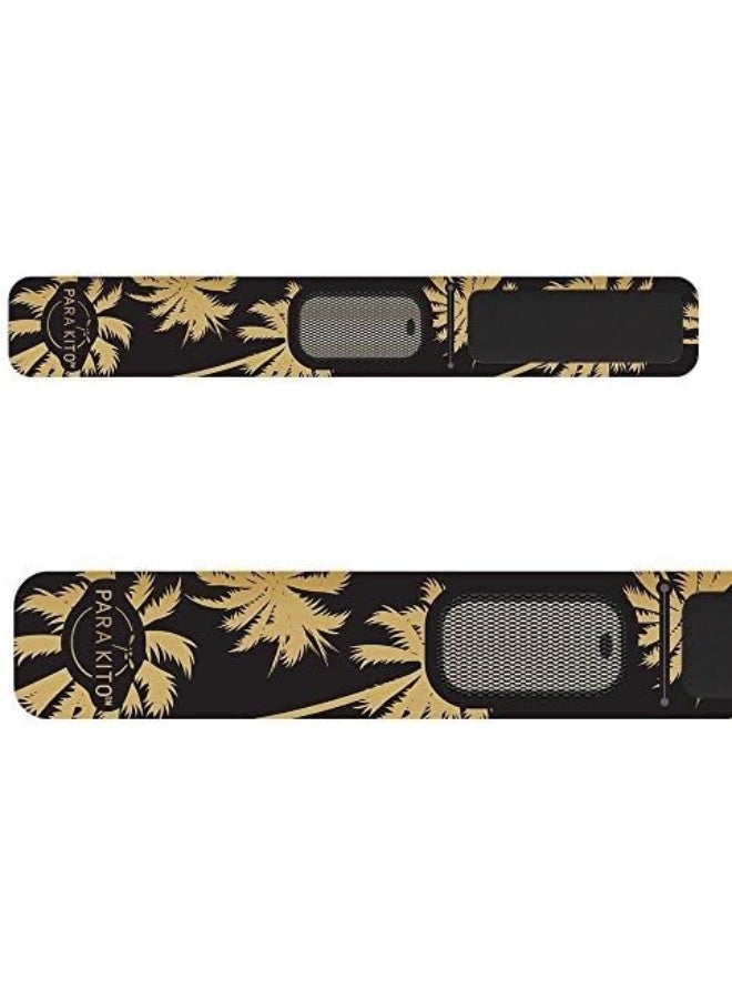 Para'Kito PARA'KITO Mosquito Insect & Bug Repellent Wristband - Waterproof, Outdoor Pest Repeller Bracelet w/Natural Essential Oils - Gold Edition Party Wristbands (Miami)  - Image 2