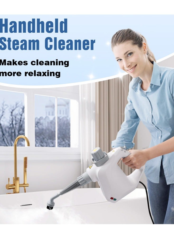 Joshberg Handheld Steam Cleaner, Steamer for Cleaning, Multipurpose Portable Steam Cleaners for Home Use with Safety Lock and 9 Accessory Kit to Remove Grime, Grease, and More, Save Time and Effort - Image 5