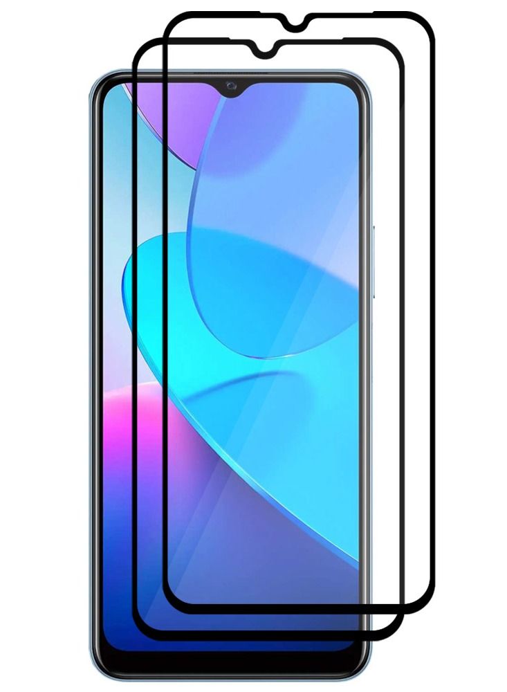 CATANES 2 Pack For Vivo Y11s Screen Protector Tempered Glass Full Glue Back - Image 2