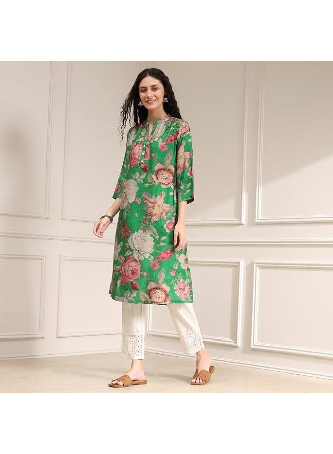 BIBA Womens cotton Kurta 3XL - Image 2