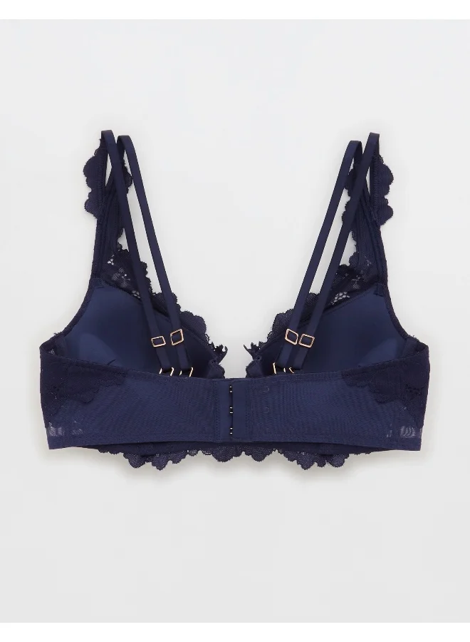 Aerie Lace Plunge Neck Bra