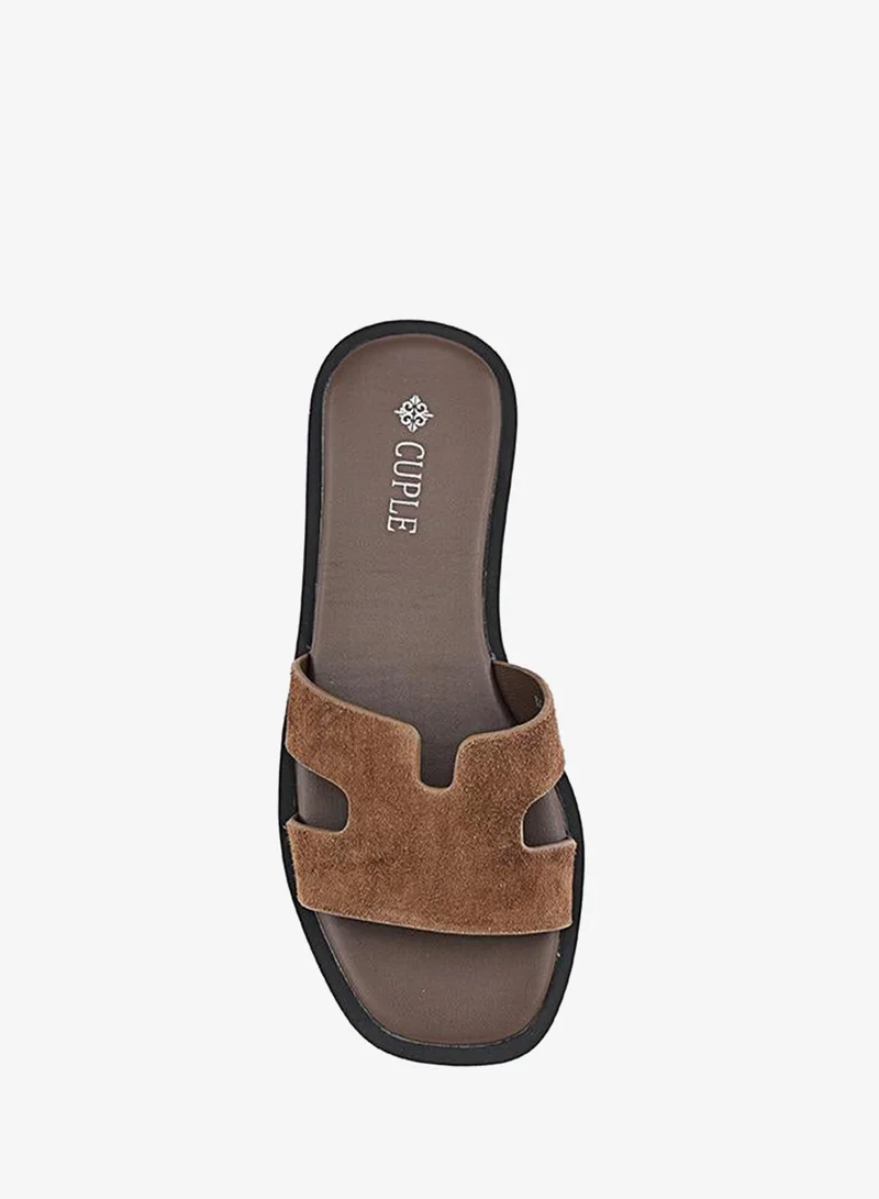 Cuple Cofee Girls Flat Slides for Women | Best Price UAE