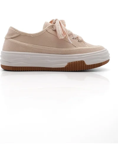 مارجين Margin Women's Sneaker High Sole Lace Up Cloth Sports Shoes Kotnel