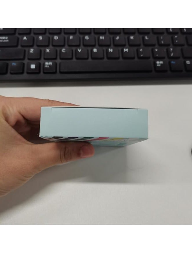 Terabyte 1-Pack 3B21 Compatible Label Roll Tape Replacement for TZ231 Laminated Label Maker Tape, for PT D200 D210 H100 1880 Vixic P3200 D210S, 12mm 0.47 Inch Black on White - Image 2