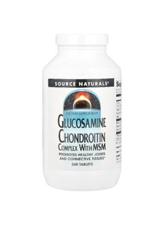 Source Naturals, Glucosamine Chondroitin Complex With MSM, 240 Tablets