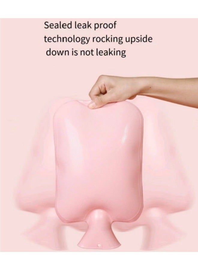Generic Hand Warmer, Explosion Proof Shell Hot Water Bag With Knitted Cover for Pain Relief Hot Cold Therapy Hand Feet Warmer, Menstrual Cramps, Hot Compress  - Image 5