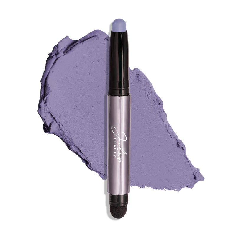 Julep Eyeshadow 101 Cream-to-Powder Waterproof Shadow Stick â€“ Periwinkle Matte â€“ Long-Lasting, Crease-Proof, Light Blue Purple Matte Cream Eyeshadow with Built-in Smudger - Image 1