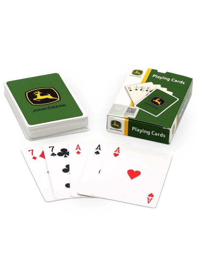 Open Road Brands John Deere Logo Playing Cards - Green John Deere Deck of Playing Cards - Great Gift Idea - Image 5