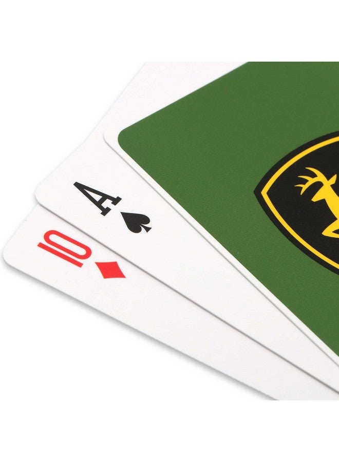 Open Road Brands John Deere Logo Playing Cards - Green John Deere Deck of Playing Cards - Great Gift Idea - Image 4
