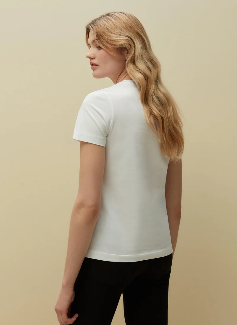 Ovs PIOMBO Supima cotton T-shirt
