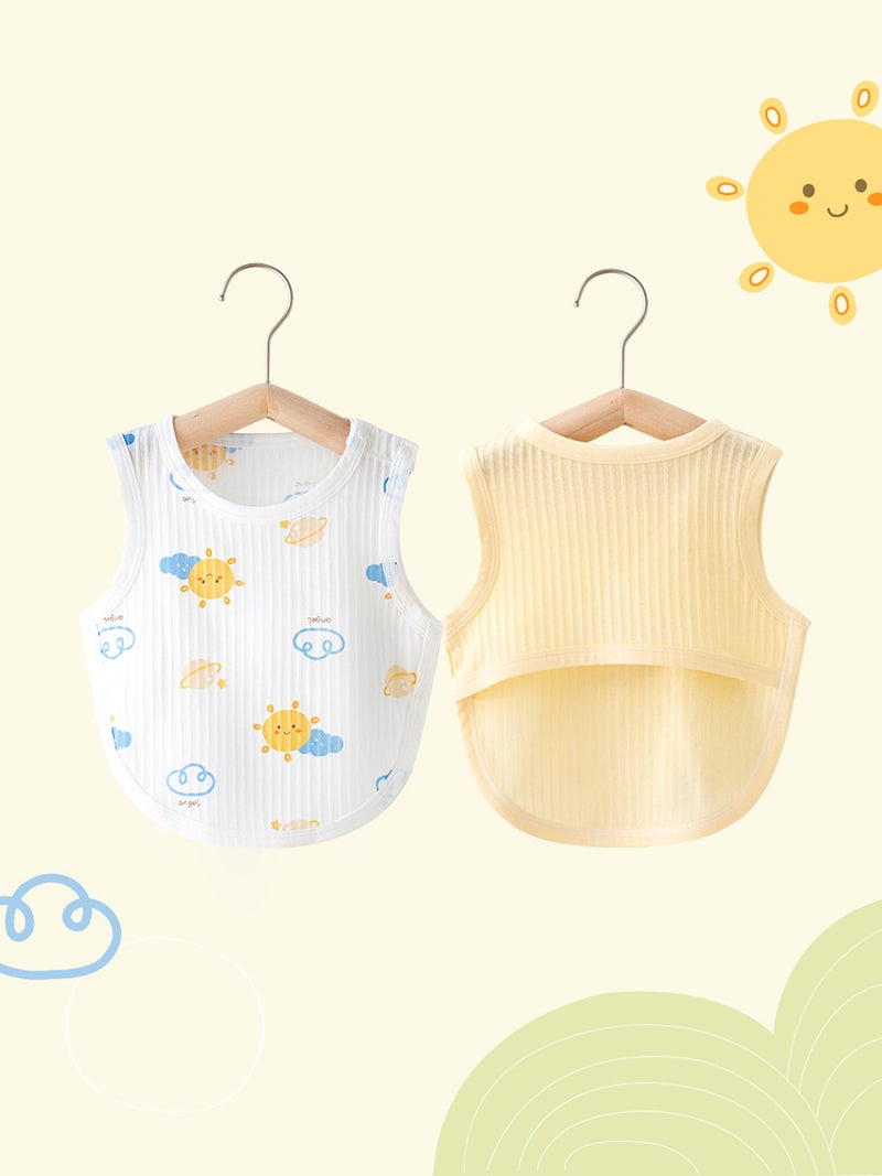 Baby''s Belly Bag Baby''s Belly Protector Sleeping Anti-Cold Pure Cotton Newborn''s Belly Button Protector Summer Thin Half Back - Image 3