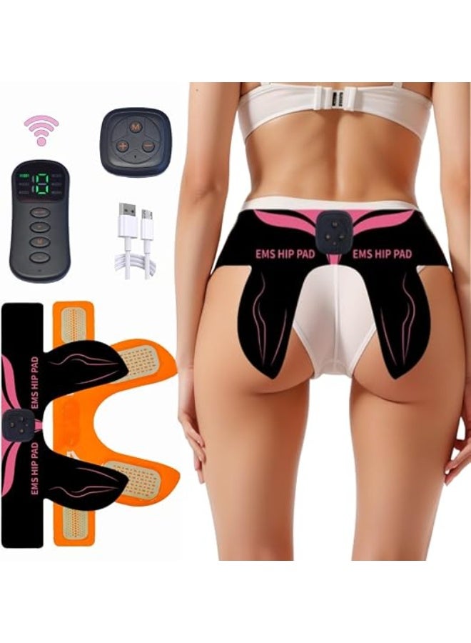 Midwest Smart Hip Glute Trainer for Butt, Glute Toning Device, EMS Wireless ABS Muscle Stimulator, Buttock Growth Massager Workout Machine for Women - Image 1