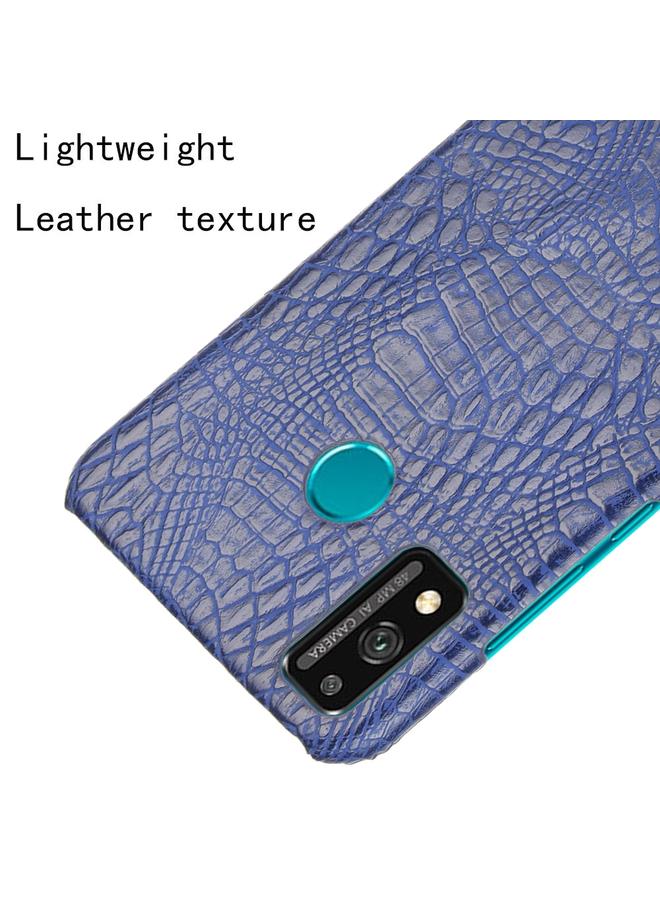 S-TOP Case For Huawei Honor 9X Lite Shockproof Crocodile Texture PC + PU Case - Image 4