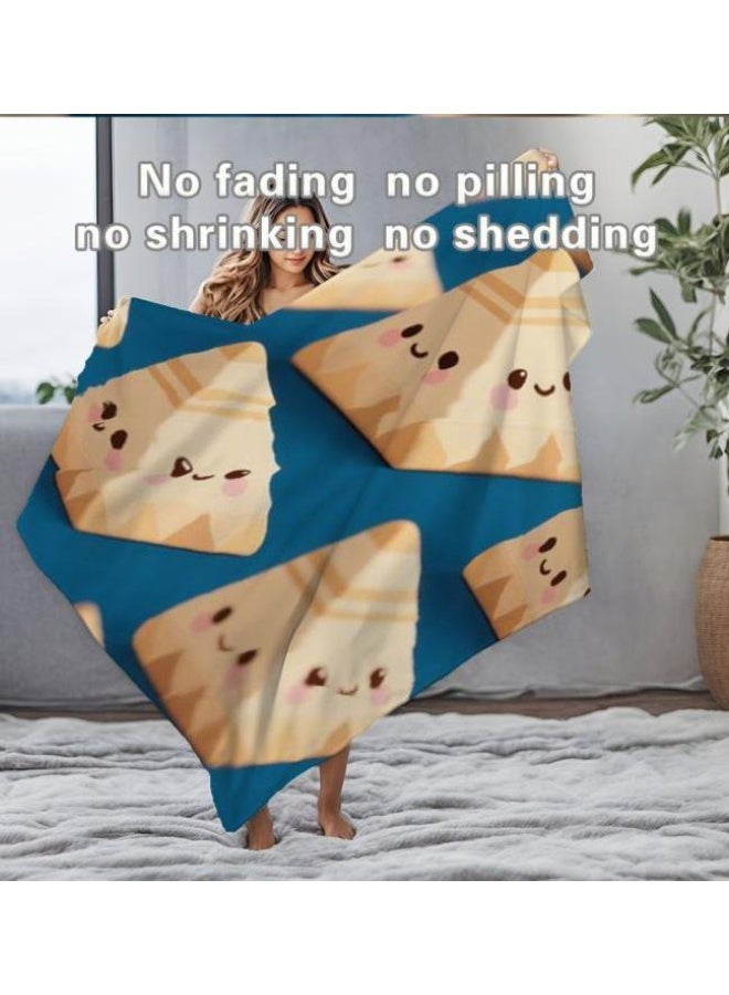 عام بطانية رقيقة من الفانيلا الكرتونية للأطفال أو الطلاب (دافئة ومريحة ومناسبة للنوم والألعاب) 100 سم * 150 سم - 1068 - Image 4