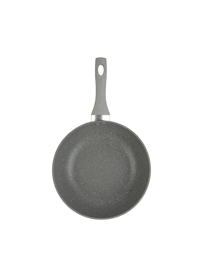 Royalford Forged Aluminum Wok Pan Grey 26cmcm - Image 3