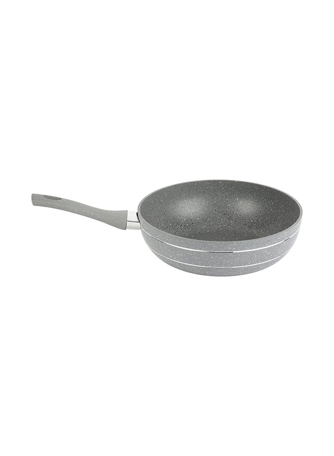 Royalford Forged Aluminum Wok Pan Grey 26cmcm - Image 5