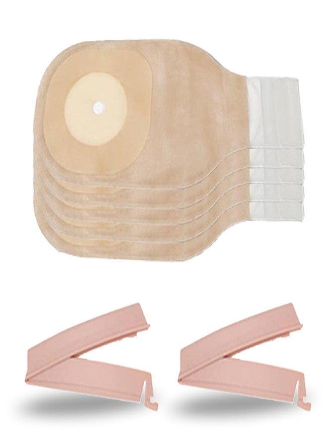 MED Transparent Colostomy Pouch + Reusable Clamp Kit | Odour-Barrier, Drainable Ostomy System (5) - Image 2