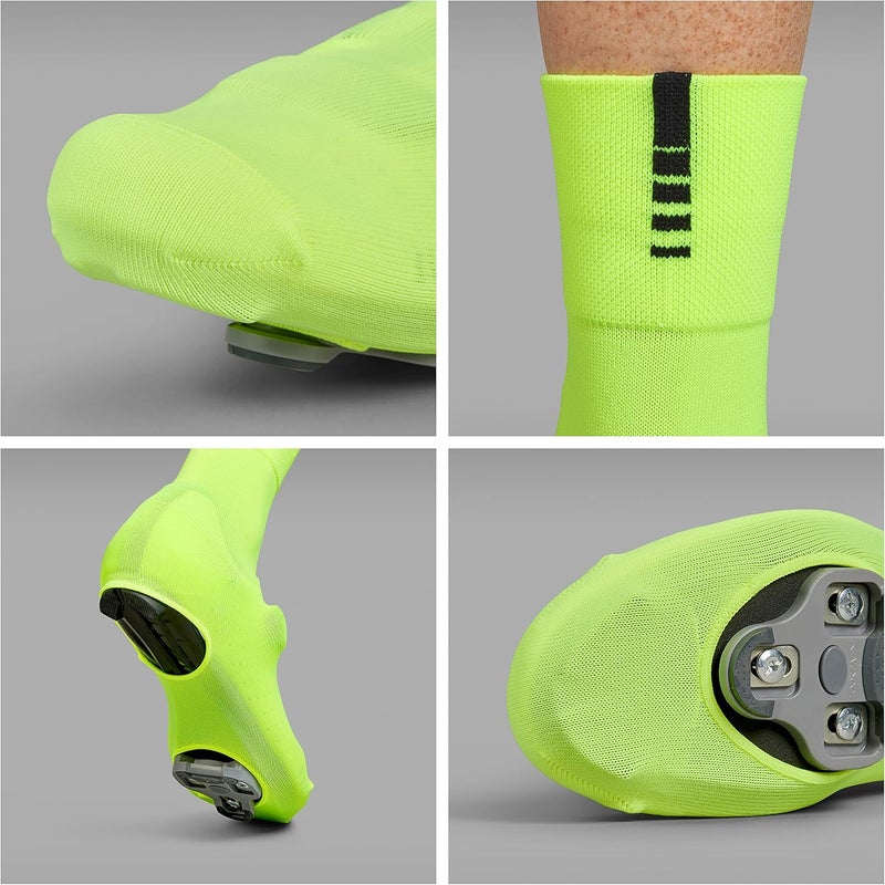 GripGrab Primavera Road Bike Spring Fall Cover Socks Aero Knitted Cycling Overshoes Belgian Booties Road Bike Shoe Covers - Image 3