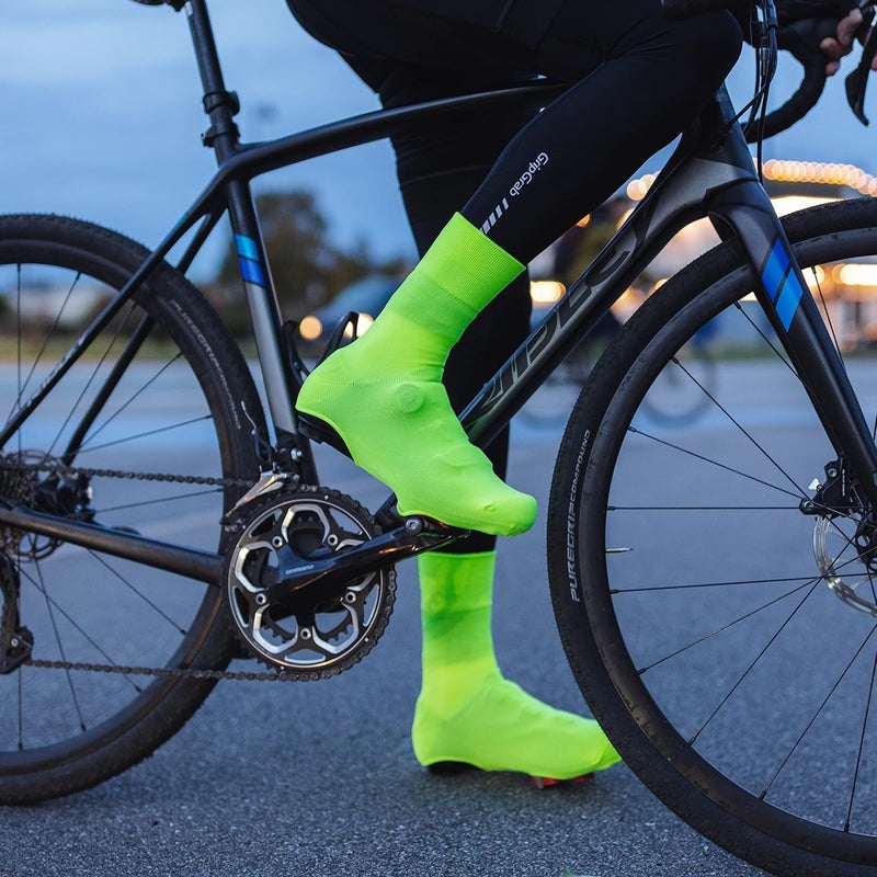 GripGrab Primavera Road Bike Spring Fall Cover Socks Aero Knitted Cycling Overshoes Belgian Booties Road Bike Shoe Covers - Image 4