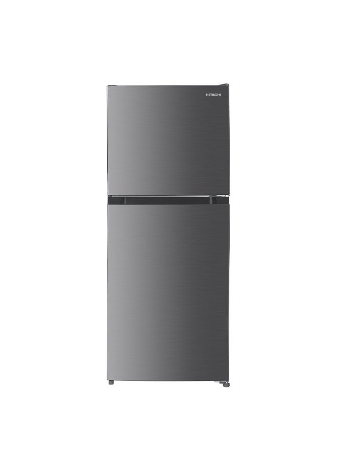 Hitachi Double Door Refrigerator 198L Gross / 181L Net, Top Freezer, Inverter Compressor, Quick Freezing, Reversible Door, LED Light, Inox - HRTN5198MXAE 198 L HRTN5198MXAE Inox - Image 1