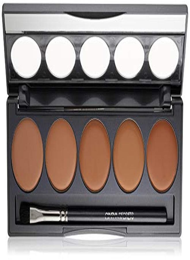 Cinema Secrets Pro Cosmetics Ultimate Foundation 5In1 Pro Palette, 500B Series  - Image 4