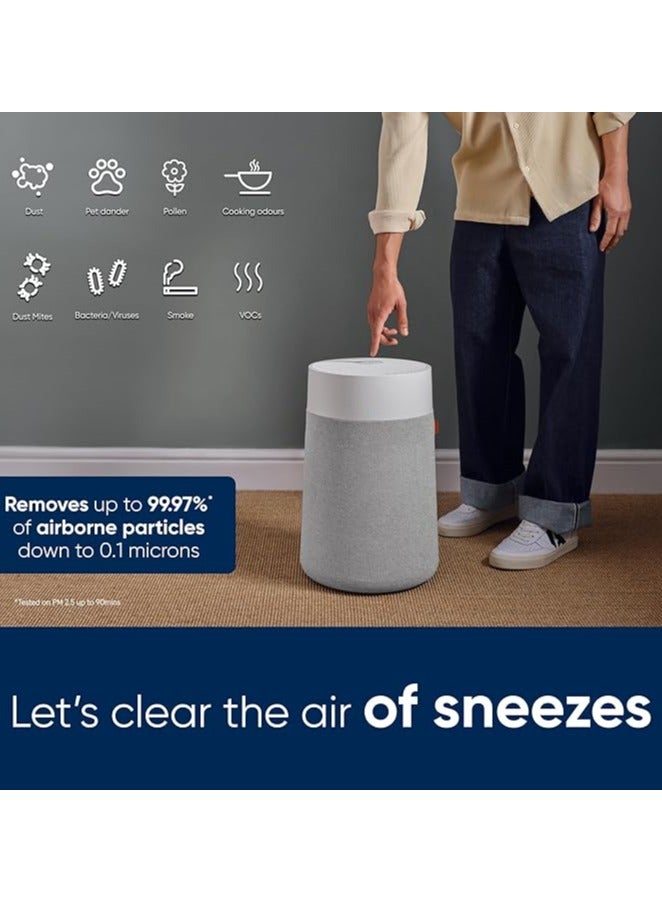 Blueair Blue Pure 3350i Max | Smart Air Purifier, Air Quality Sensor, HEPASilent Filter UpTo 86m² Room Removes 99.97% Pollen, Dust, Mould, Bacteria, Viruses | Activated Carbon Reduces VOCs, Odours - Image 4
