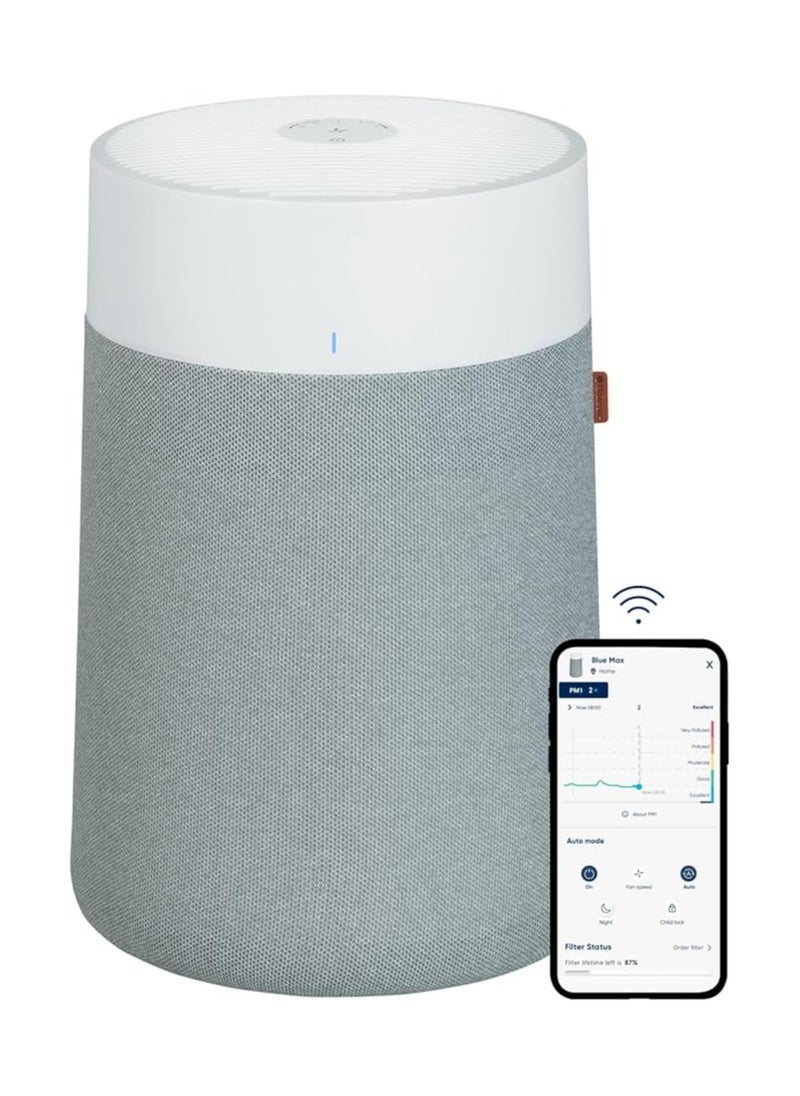 Blueair Blue Pure 3350i Max | Smart Air Purifier, Air Quality Sensor, HEPASilent Filter UpTo 86m² Room Removes 99.97% Pollen, Dust, Mould, Bacteria, Viruses | Activated Carbon Reduces VOCs, Odours  - Image 1