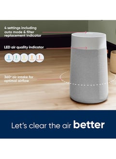 Blueair Blue Pure 3350i Max | Smart Air Purifier, Air Quality Sensor, HEPASilent Filter UpTo 86m² Room Removes 99.97% Pollen, Dust, Mould, Bacteria, Viruses | Activated Carbon Reduces VOCs, Odours  - Image 5