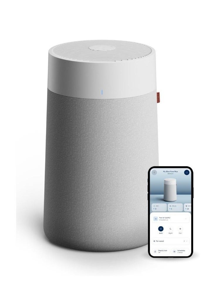 Blueair Blue Pure 3350i Max (311i Max) | Smart Air Purifier for Rooms up to 86 m² | HEPASilent Technology, Removes 99.97% Allergens, Pet Dander, Smoke, Dust & Mold | Activated Carbon Reduces VOCs, Odours - Image 1