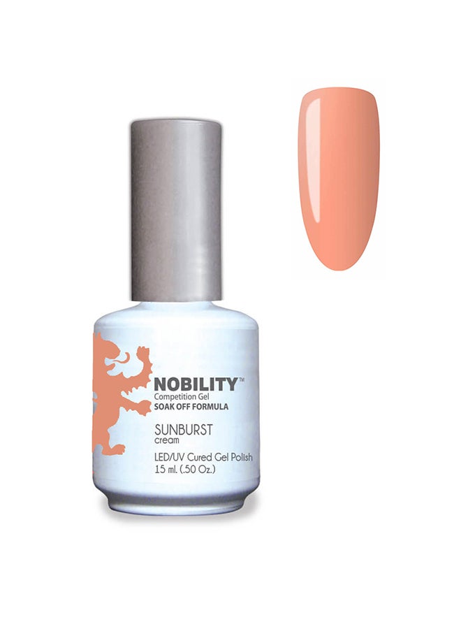 Lechat Gel Nail Polish 15 ml, Long Lasting, Chip Resistant, Requires Drying Under UV Led Lamp Sunburst Nbgp133