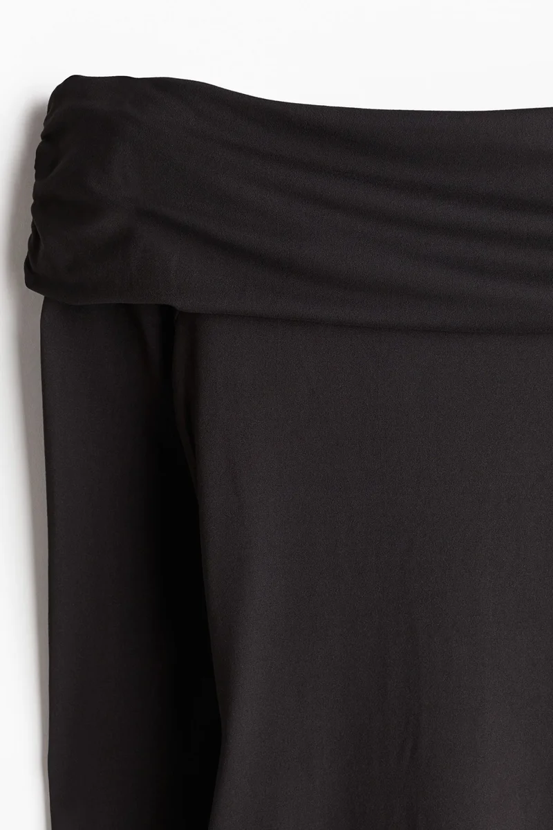 H&M Off-the-shoulder bodycon dress