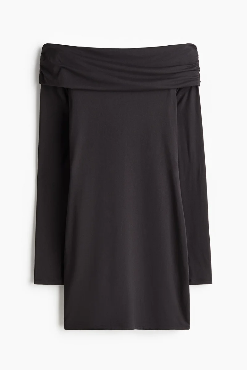 H&M Off-the-shoulder bodycon dress
