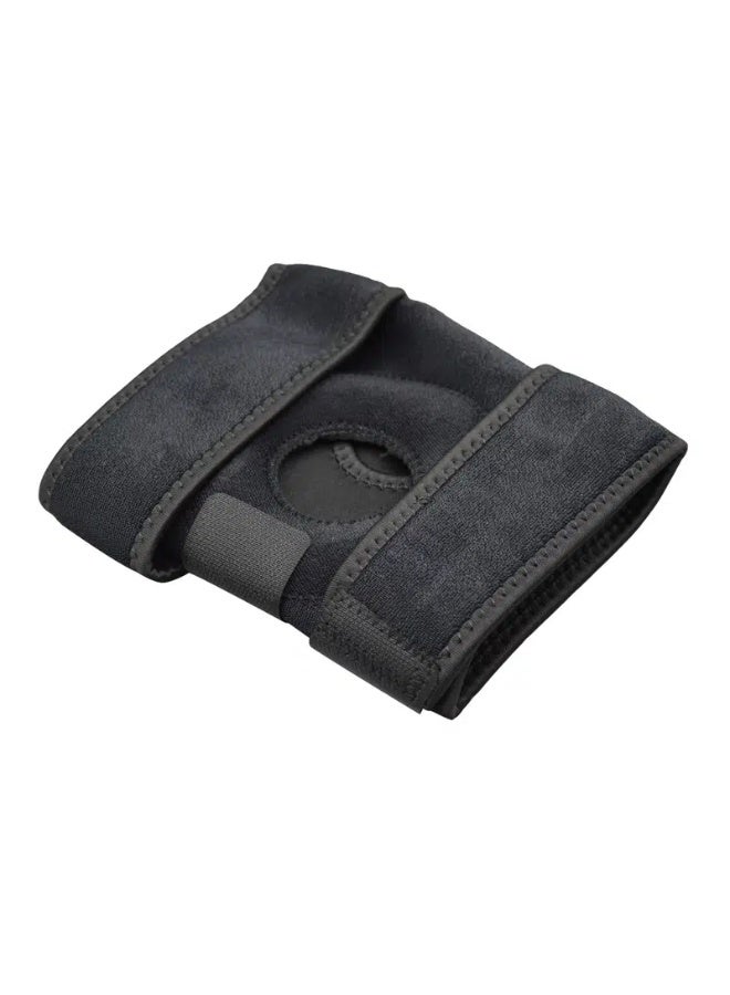 دعامة ركبة قصيرة قابلة للتعديل بفتحة لتثبيت الرضفة – دعم للرياضة وتخفيف الألم - Image 2