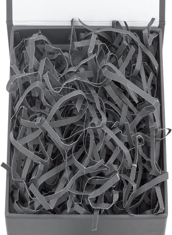 Hallmark Small Gift Box with Bow and Shredded Paper Fill (Gray 4 inch Gift Box) for Weddings, Graduations, Birthdays, Father's Day, Groomsmen Gifts, All Occasion - Image 5