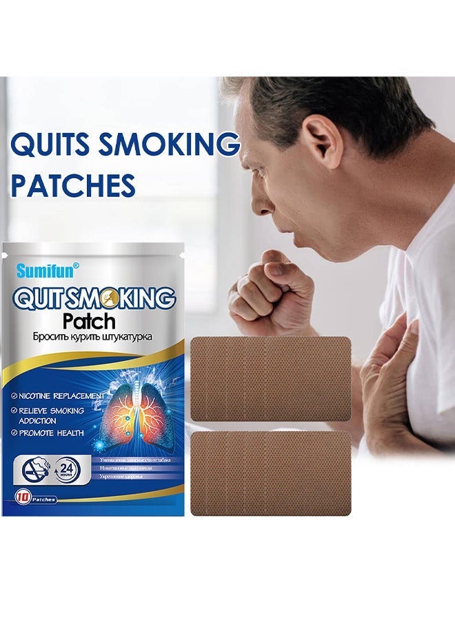 QANZIRE Quit Smoking Patch, Stop Smoking Patches Step 1 - 10 Patches, Easy And Effective Anti-Smoking Stickers, Best Product To Quit Smoking - Image 2