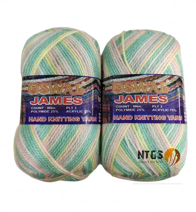 OSWAL NTGS OSWALjames Knitting Yarn 3ply Wool 500 gm Best Used with Knitting Needles Crochet Needles Wool Yarn for Knitting Shade no11 - Image 3
