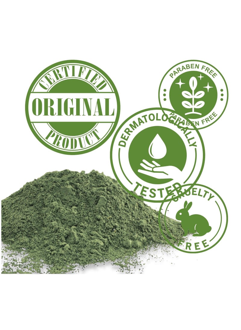OGAILI - Sidr Al Yeman Powder Natural Herbal Hair Cleanser Rejuvenates Hair follicle Stimulate Hair Growth Fights Fungus & Scalp Bacteria Control Hair Fall & Reduce Dandruff 180Ge - Image 1