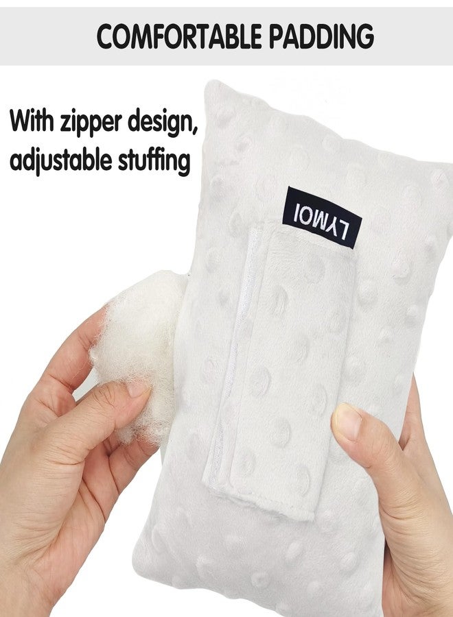 LYMOI Chemo Port Pillow, Chemo Port Protector, Port Pillows for Chemo Patients Seatbelt, Bypass Pacemaker Must Haves Seat Belt Cushion Open Heart Surgery Recovery Gifts (Gray) - Image 4