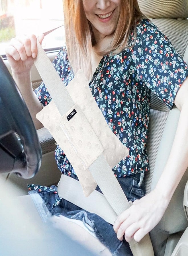 LYMOI Chemo Port Pillow, Chemo Port Protector, Port Pillows for Chemo Patients Seatbelt, Bypass Pacemaker Must Haves Seat Belt Cushion Open Heart Surgery Recovery Gifts (Gray) - Image 1