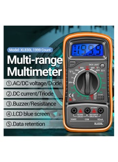 Digital multimeter Portable high-Precision Digital Display multimeter with Backlight Electrician Multifunction Meter - pzsku/Z23943EDEF70223247841Z/45/_/1698027293/c742ffd2-bf6a-47b5-8606-a6c83f855d22