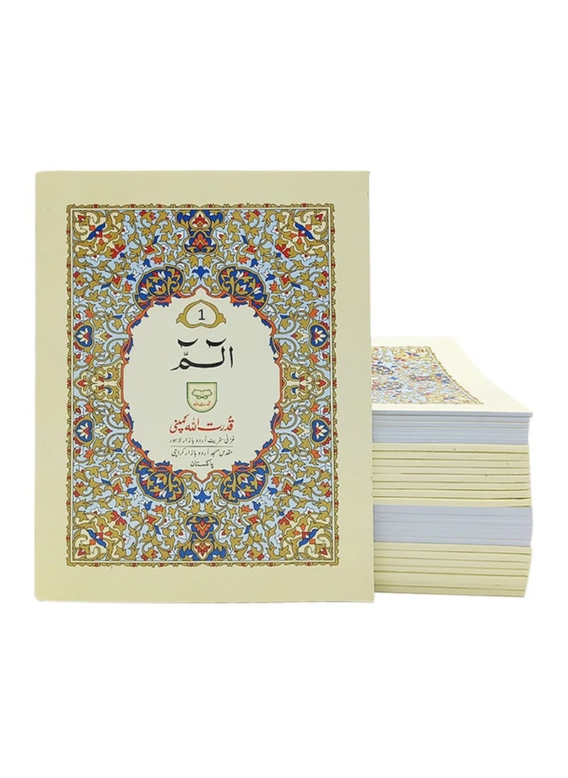 REBENUO Tajweed Qudratullah 100C Quran 30 Para Set Urdu Scrip NORMAL quality paper (Big Script for Elders) Large size 17 * 24 CM  - Image 2