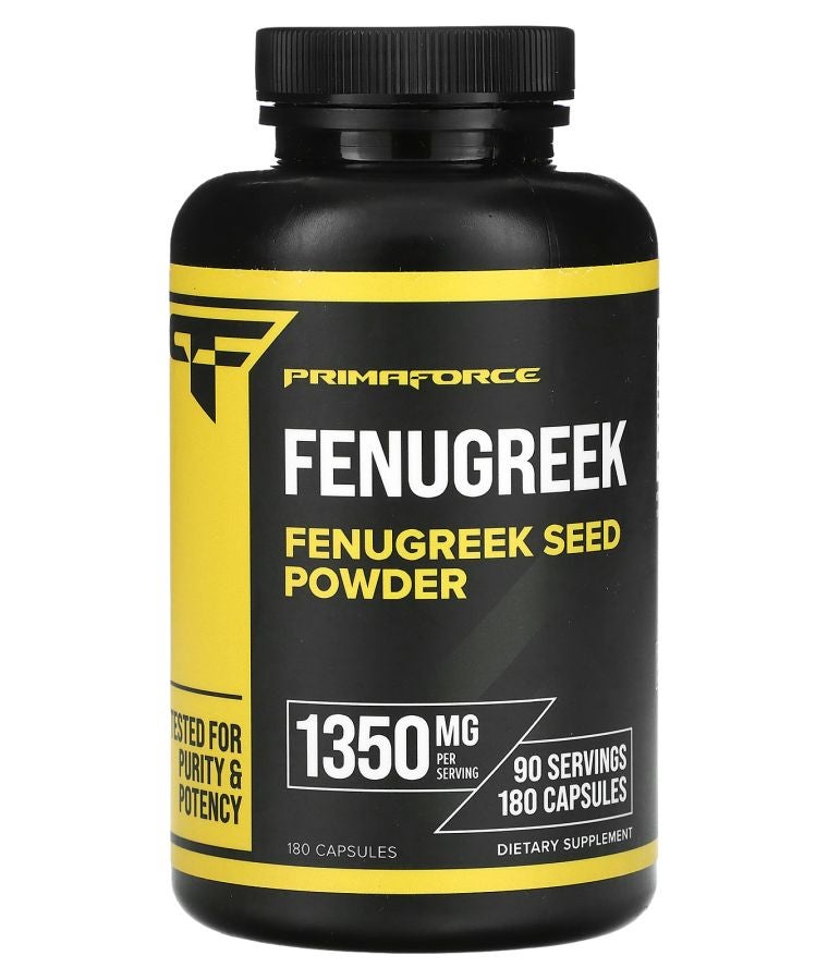 Primaforce Fenugreek 180 Capsules (675 mg per Capsule)